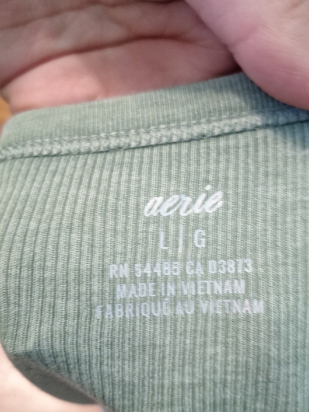 Nwt Aerie Green Tank Top Size Large - Picture 5 of 7